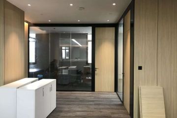 5種常見的辦公室隔斷，裝飾效果好、實用性強-秉帝隔斷
