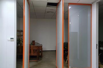 辦公室電動霧化玻璃隔斷是什么,有什么特點
